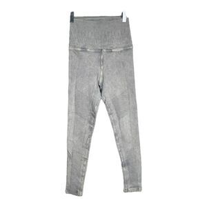 Avocado Pants Womensโ XS Phoenix Fire Leggings Vintage Cool Gray Tummy Control